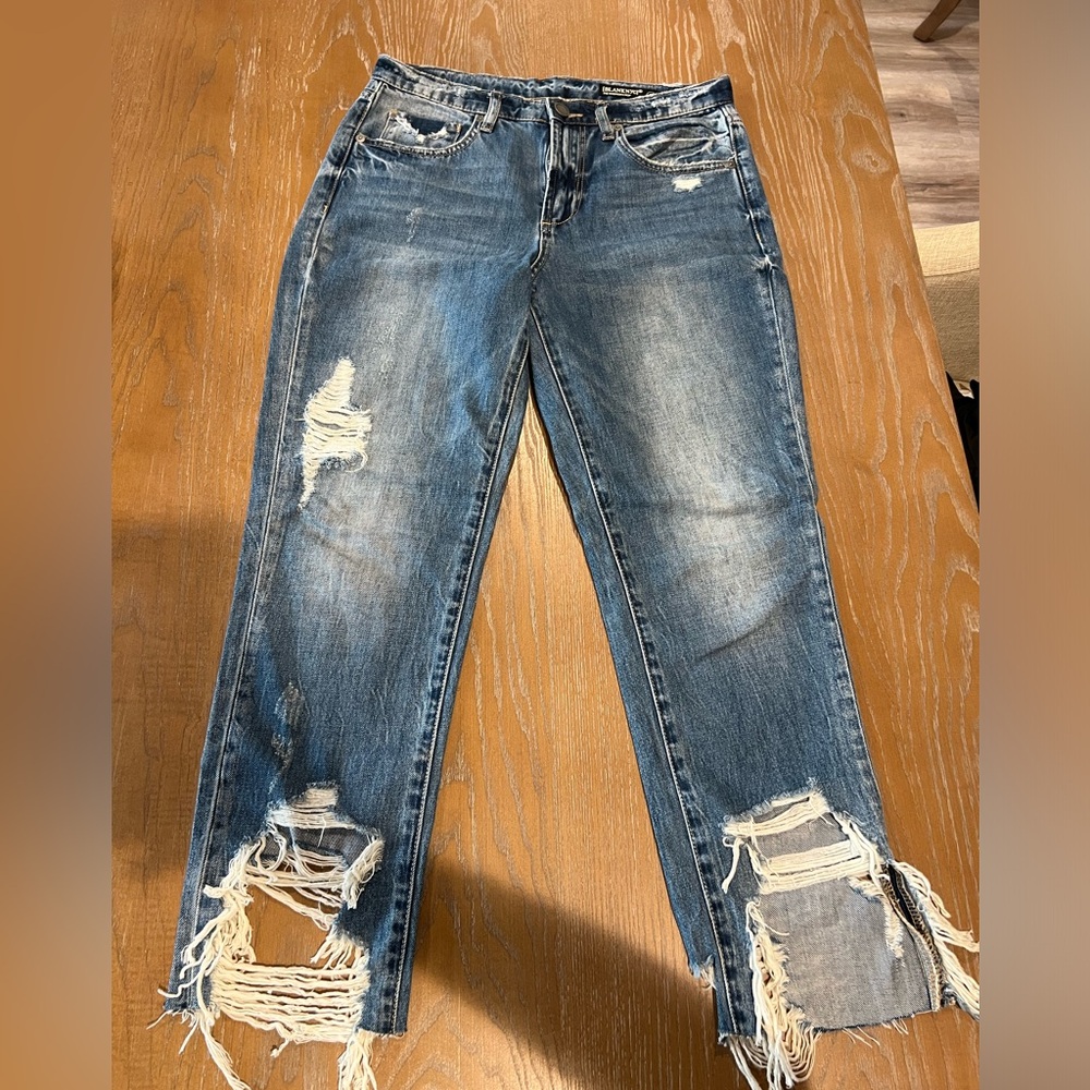 BLANK NYC DISTRESSED JEANS